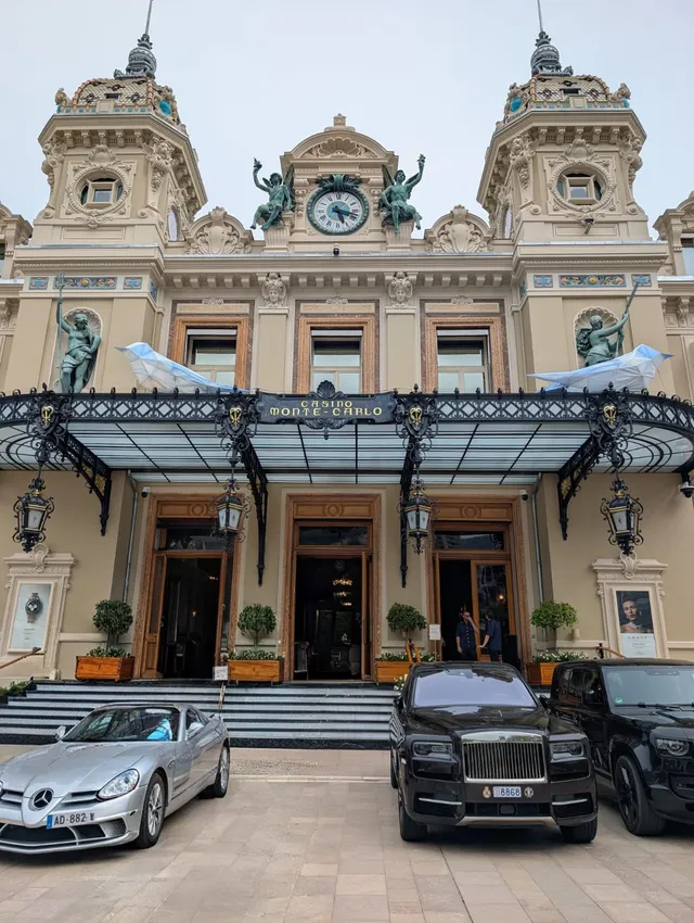 Das Casino von Monte-Carlo in Monaco